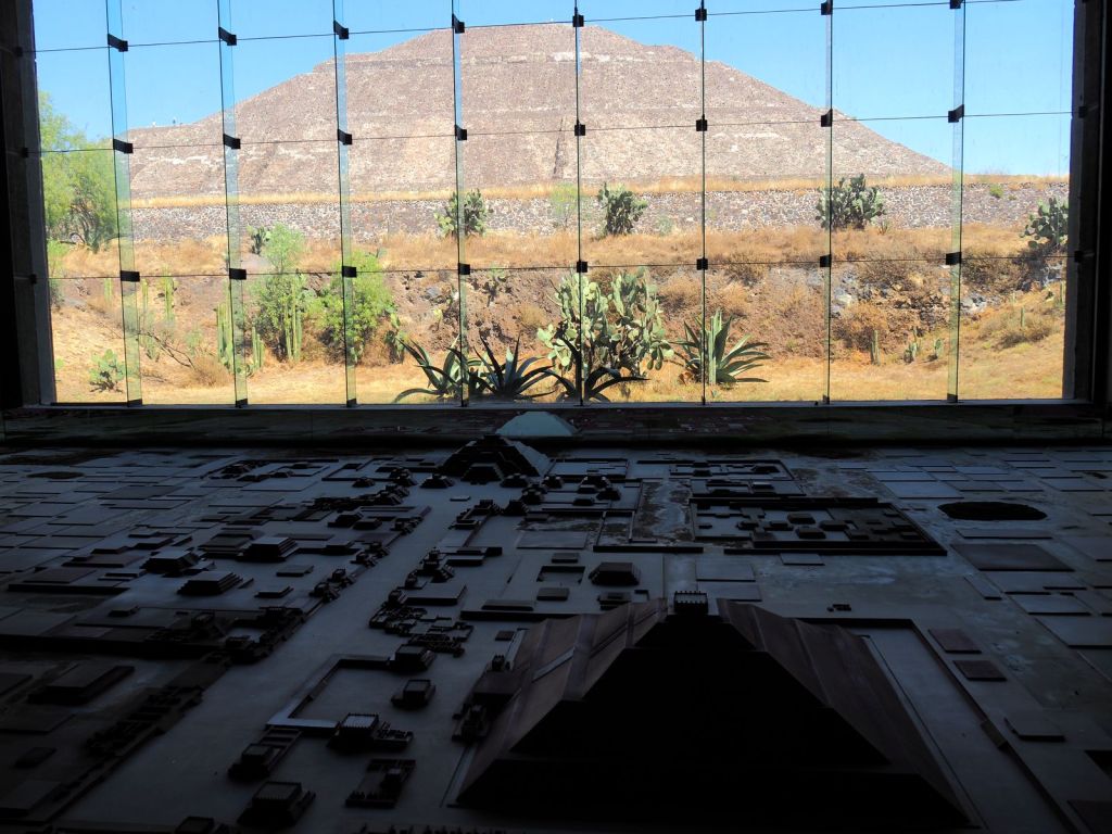 The view from the the museum. Definitely something you should do on a day exploring Teotihuacan