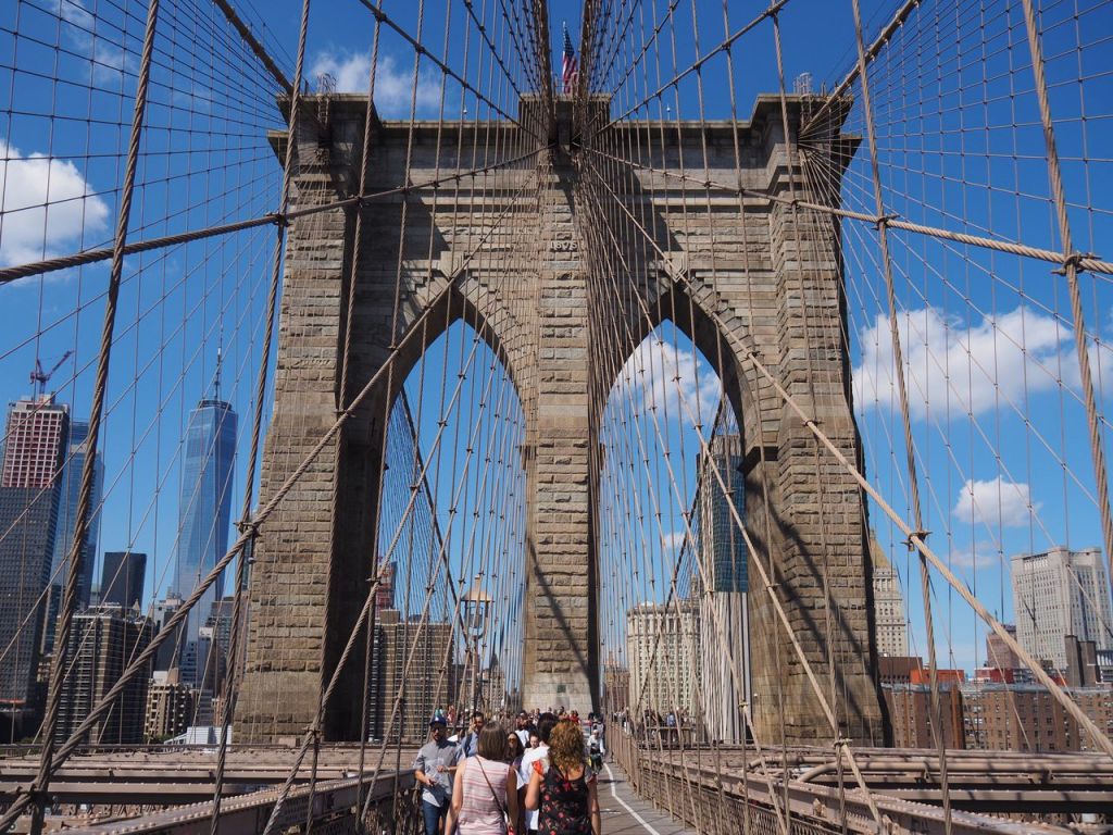 Brooklyn Bridge - a free activity discussed in our New York Travel Tips